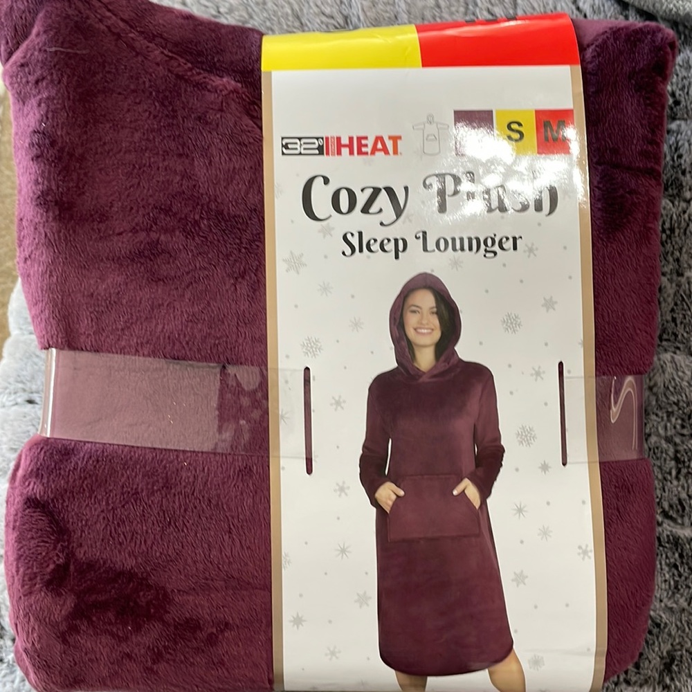 Cozy plush sleep lounger